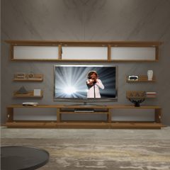 Decoraktiv Trendstyle 8Y Slm Tv Ünitesi Tv Sehpası Ceviz