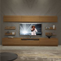 Decoraktiv Trendstyle 8YS Slm Tv Ünitesi Tv Sehpası Ceviz
