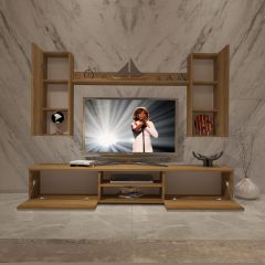 Decoraktiv Eko 7 Mdf Dvd Tv Ünitesi Tv Sehpası Pera