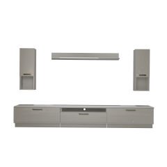 Decoraktiv Trendstyle 270DA Mdf Tv Ünitesi Tv Sehpası Parlak Beyaz