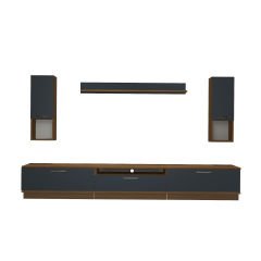 Decoraktiv Trendstyle 270DA Mdf Tv Ünitesi Tv Sehpası Ceviz - Antrasit