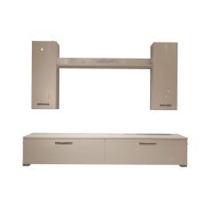 Decoraktiv Eko 7 Slm Std Tv Ünitesi Tv Sehpası Parlak Beyaz