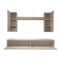 Decoraktiv Eko 7 Slm Std Tv Ünitesi Tv Sehpası Parlak Beyaz