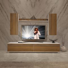 Decoraktiv Eko 7 Mdf Std Tv Ünitesi Tv Sehpası Beyaz - Pera