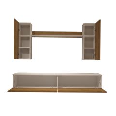 Decoraktiv Eko 7 Mdf Std Tv Ünitesi Tv Sehpası Beyaz - Pera