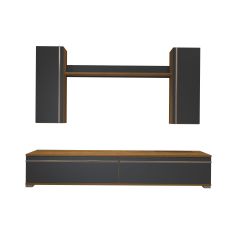 Decoraktiv Eko 7 Mdf Std Tv Ünitesi Tv Sehpası Pera - Antrasit