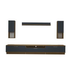 Decoraktiv Trendstyle 270DA Mdf Tv Ünitesi Tv Sehpası Pera - Antrasit