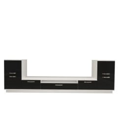 Decoraktiv Trendstyle On2 Mdf Tv Ünitesi Tv Sehpası Beyaz - Siyah