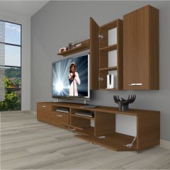 Decoraktiv Eko 5220D Mdf Tv Ünitesi Tv Sehpası Ceviz
