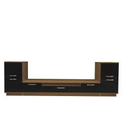 Decoraktiv Trendstyle On2 Mdf Tv Ünitesi Tv Sehpası Ceviz - Siyah