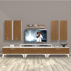 Decoraktiv Ekoflex 8D Slm Silver Tv Ünitesi Tv Sehpası
