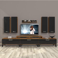 Decoraktiv Ekoflex 8D Slm Silver Tv Ünitesi Tv Sehpası