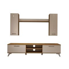 Decoraktiv Eko 7 Mdf Dvd Retro Tv Ünitesi Tv Sehpası Pera - Beyaz
