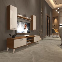 Decoraktiv Eko 7 Slm Dvd Retro Tv Ünitesi Tv Sehpası
