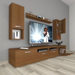 Decoraktiv Eko 5220DA Mdf Tv Ünitesi Tv Sehpası Ceviz