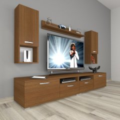 Decoraktiv Eko 5220DA Mdf Tv Ünitesi Tv Sehpası Ceviz
