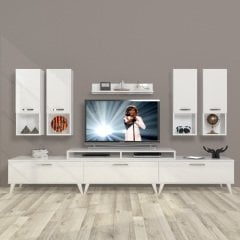Decoraktiv Ekoflex 8DA Mdf Retro Tv Ünitesi Tv Sehpası