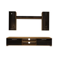 Decoraktiv Eko 5D Mdf Dvd Tv Ünitesi Tv Sehpası Pera - Siyah