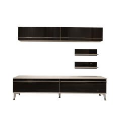 Decoraktiv Eko 5 Mdf Std Silver Tv Ünitesi Tv Sehpası Beyaz - Siyah